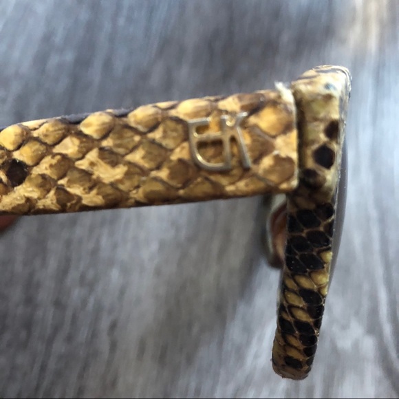 Emmanuelle Khanh Python skin Sunglasses! - Picture 5 of 7